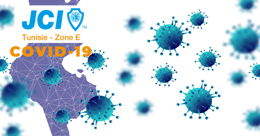 La JCI Tunisie Zone E pendant la période de Corona-Virus, chacun son approche et l’étendue de son inventivité et sa créativité.