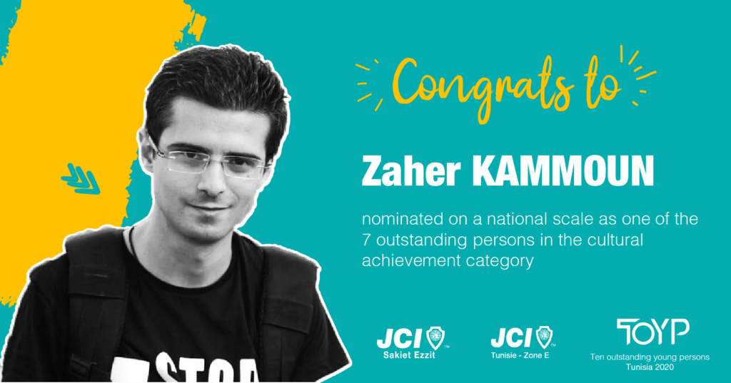 Félicitations JCI Sakiet Ezzit suite à sa participation au programme Ten Outstanding Young Persons (TOYP) de la Jeune Chambre Economique Tunisie 2020